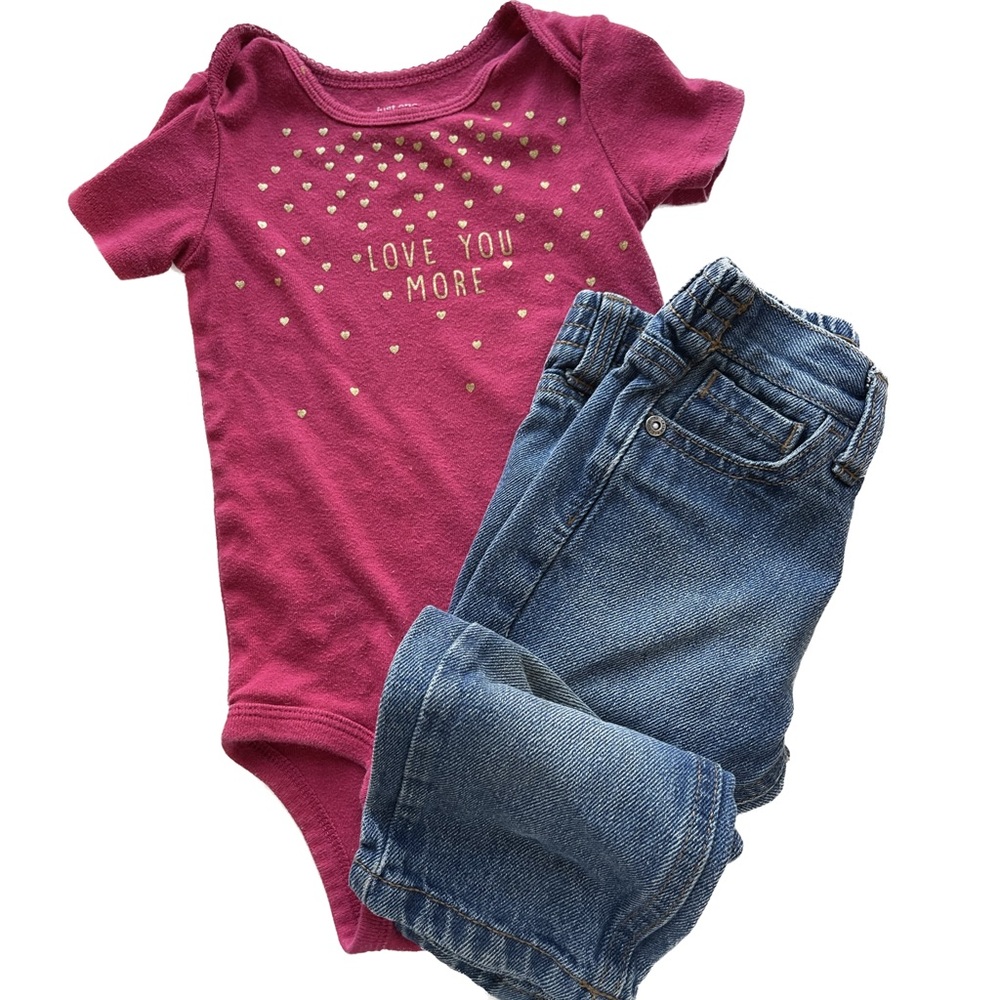 12 month baby girl set
